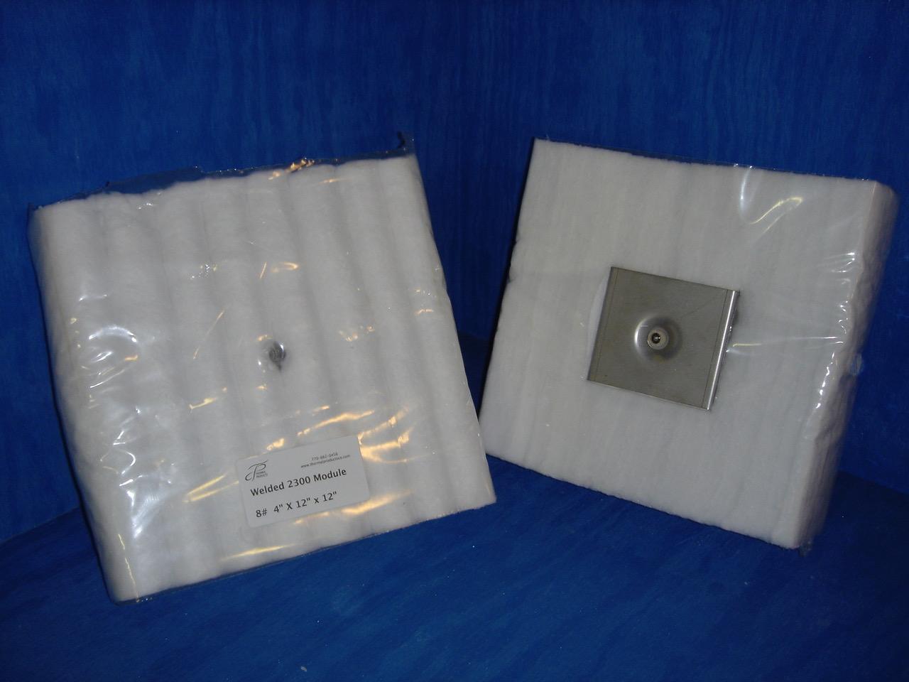 Ceramic Anchored Modules (Screwed & Welded) On Thermal Products Company